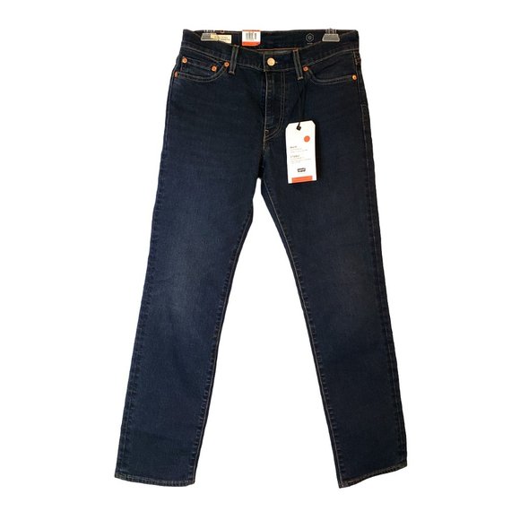 Levi’s 511 Slim Insulated Dark Wash Jeans 30 30 NWT - Picture 1 of 10